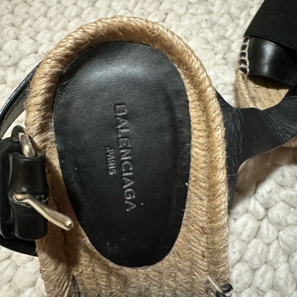 Balenciaga Leather Espadrilles - 40 - Picture 8 of 8